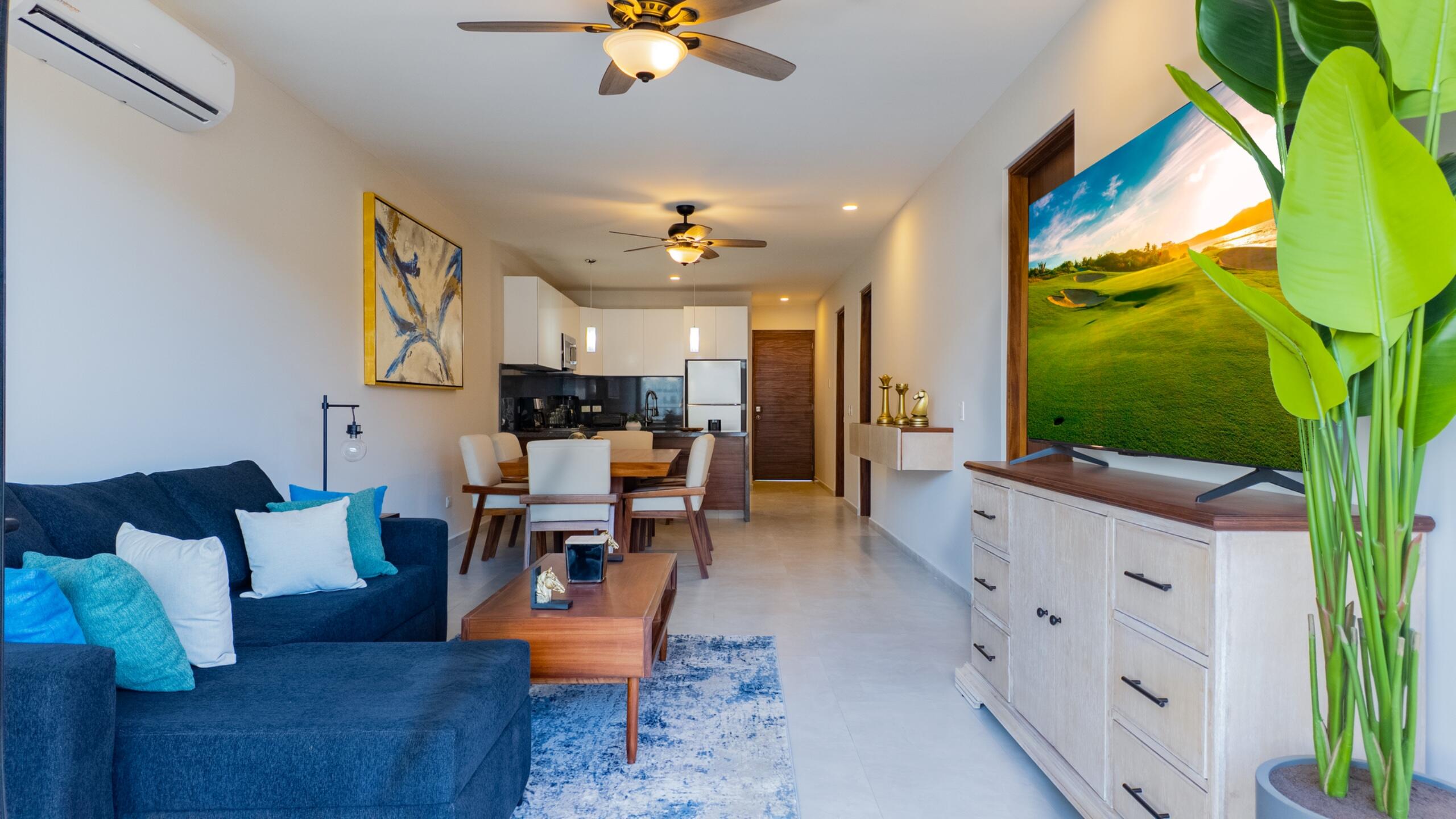 Los Cabos Cabo Del Mar Ecopark Fantastic investment opportunity in Cabo del Mar! Beautifully furnished condo featuring two spacious bedrooms and a generous TV/living room area, perfect for relaxing getaways or vacation rentals. Enjoy stunning – Amaterra, Cabo Corridor, Cabo Corridor, BS