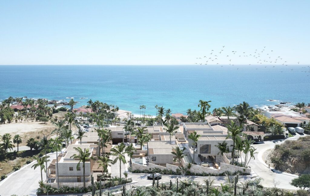 Los Cabos Los Valles Sophisticated and solidly built, this 5,588 sq.ft. estate in Club Campestre offers luxury living with exceptional construction quality rarely found in Los Cabos. Residents enjoy exclusive access to a private beach club and world-class golf course, all just minutes from San Jose vibrant dining and culture. The home features 4 ensuite bedrooms, a 3-stop elevator, and a Generac backup system. Entertain in style with a chef's kitchen, wine room with Tzalam wood cabinetry, and an outdoor BBQ area with fire pit. Relax by the heated pool or on the Jacuzzi terrace with partial ocean – Transpeninsular, San Jose Corridor, BS